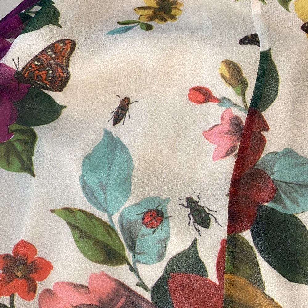 Ted Baker London Rose Floral Bugs Maxi Dress Gown - Picture 7 of 10